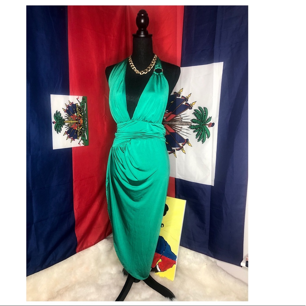Midi Dress - Green